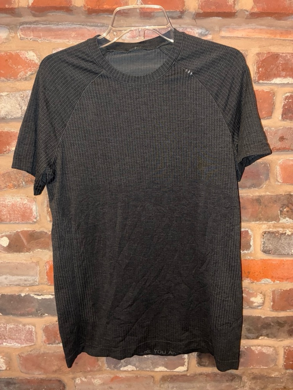 Lululemon Men's Black Performance Short-Sleeve Shirt size S